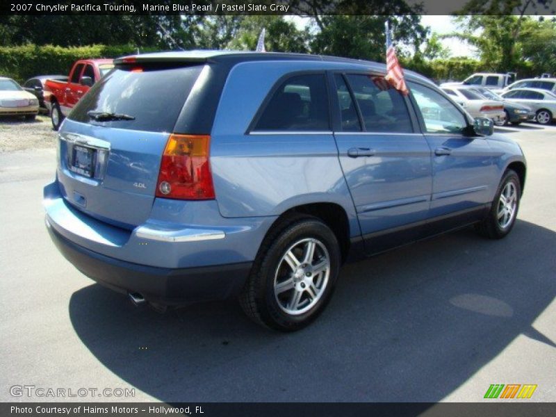 Marine Blue Pearl / Pastel Slate Gray 2007 Chrysler Pacifica Touring