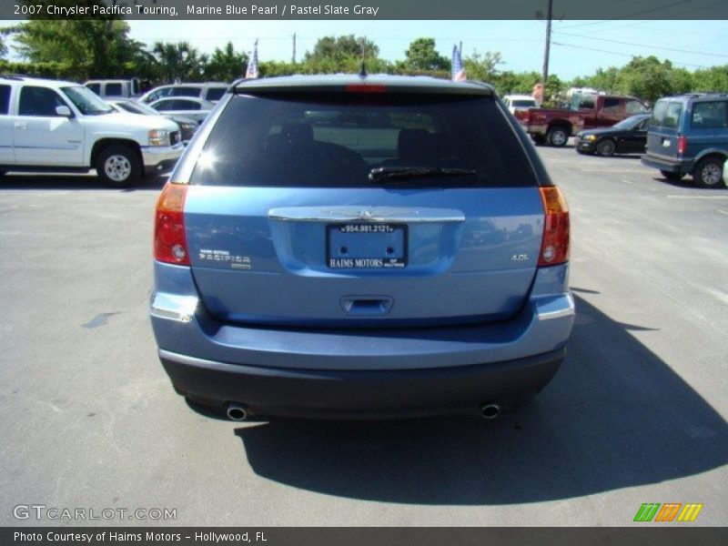 Marine Blue Pearl / Pastel Slate Gray 2007 Chrysler Pacifica Touring