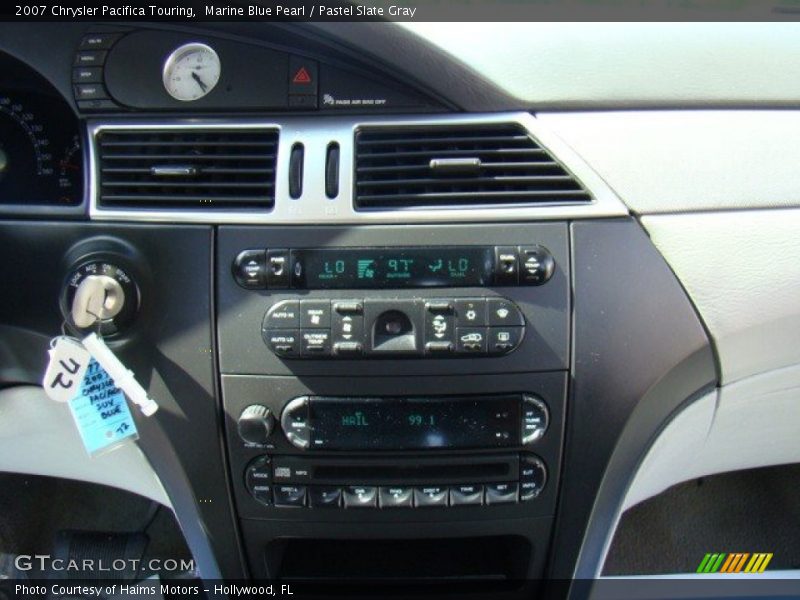 Marine Blue Pearl / Pastel Slate Gray 2007 Chrysler Pacifica Touring