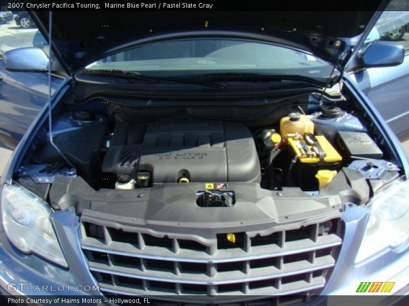 Marine Blue Pearl / Pastel Slate Gray 2007 Chrysler Pacifica Touring