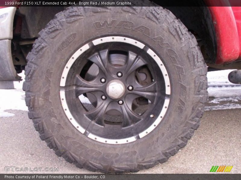 Custom Wheels of 1999 F150 XLT Extended Cab 4x4