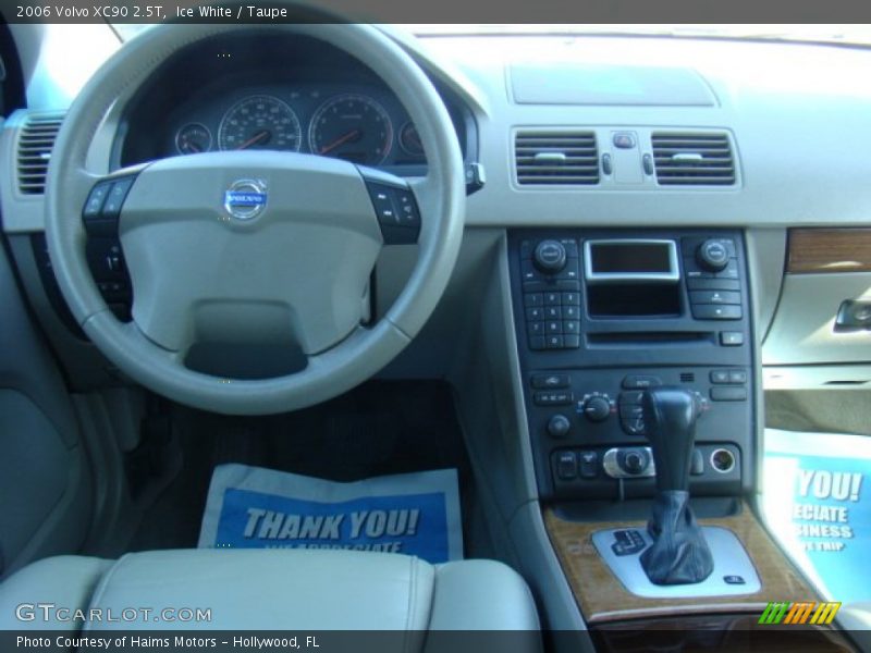 Ice White / Taupe 2006 Volvo XC90 2.5T