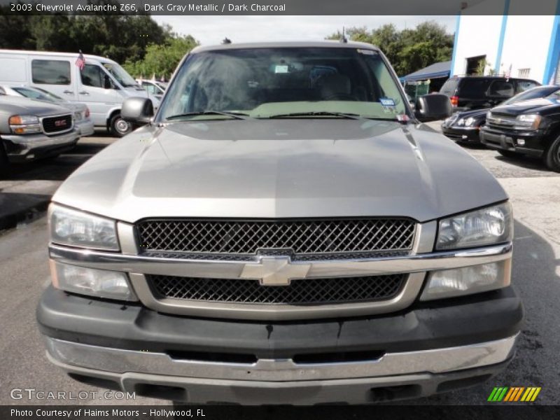 Dark Gray Metallic / Dark Charcoal 2003 Chevrolet Avalanche Z66