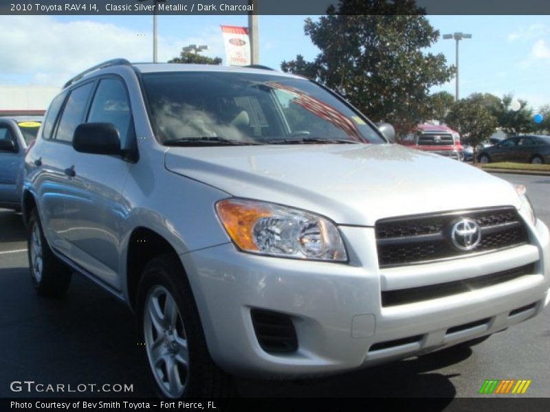 Classic Silver Metallic / Dark Charcoal 2010 Toyota RAV4 I4