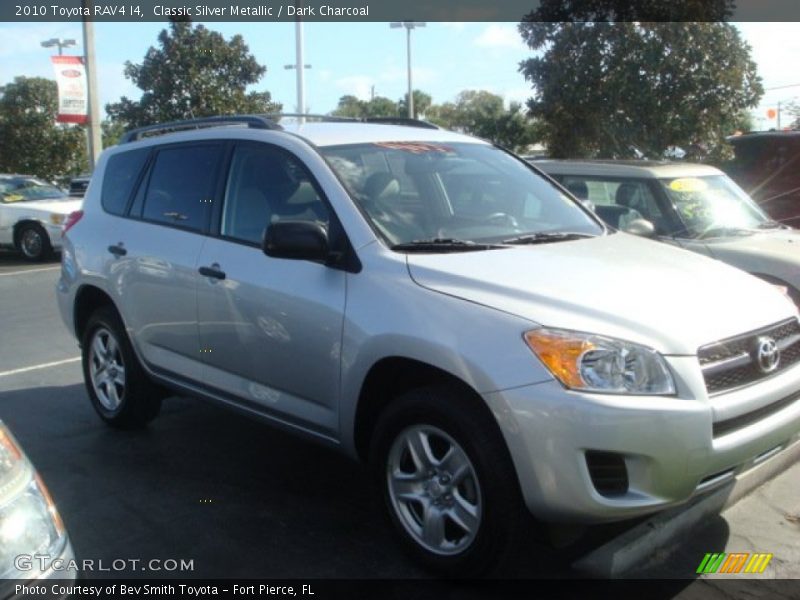 Classic Silver Metallic / Dark Charcoal 2010 Toyota RAV4 I4