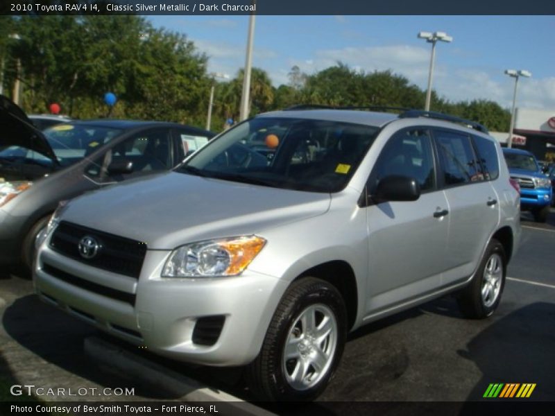 Classic Silver Metallic / Dark Charcoal 2010 Toyota RAV4 I4