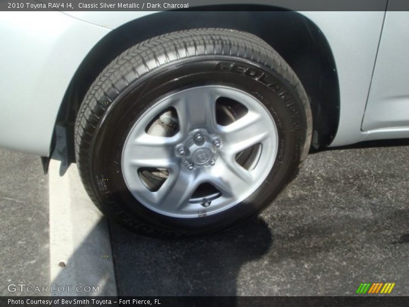 Classic Silver Metallic / Dark Charcoal 2010 Toyota RAV4 I4