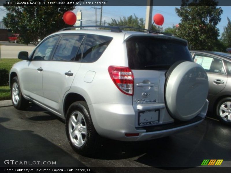 Classic Silver Metallic / Dark Charcoal 2010 Toyota RAV4 I4