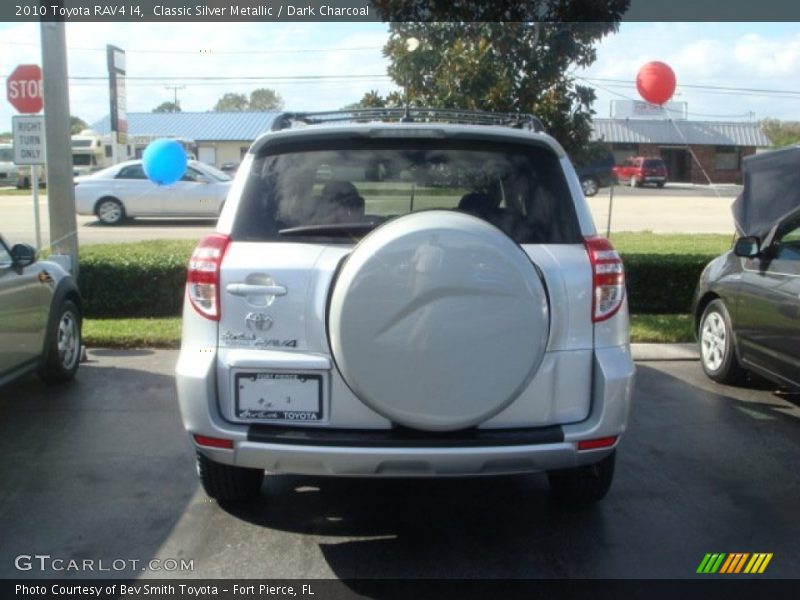 Classic Silver Metallic / Dark Charcoal 2010 Toyota RAV4 I4