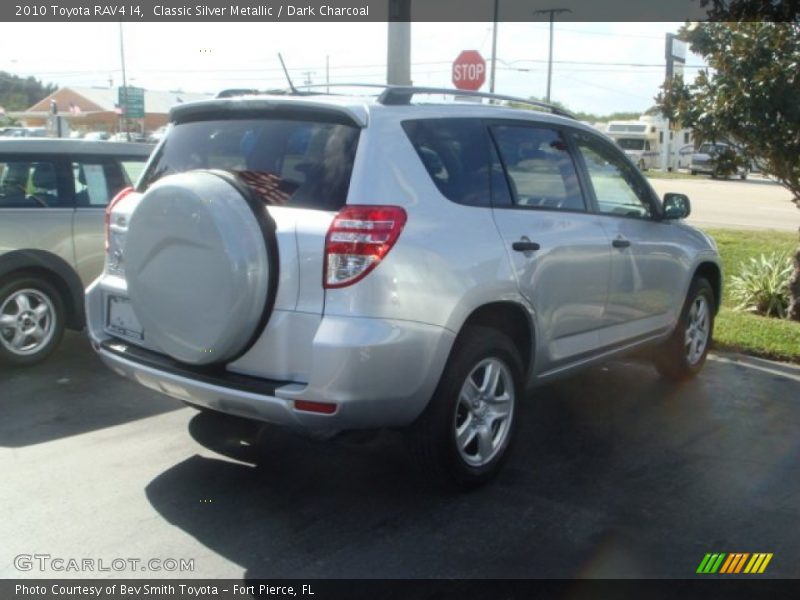Classic Silver Metallic / Dark Charcoal 2010 Toyota RAV4 I4