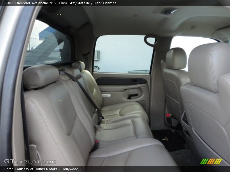 Dark Gray Metallic / Dark Charcoal 2003 Chevrolet Avalanche Z66