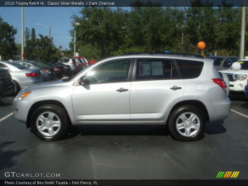 Classic Silver Metallic / Dark Charcoal 2010 Toyota RAV4 I4