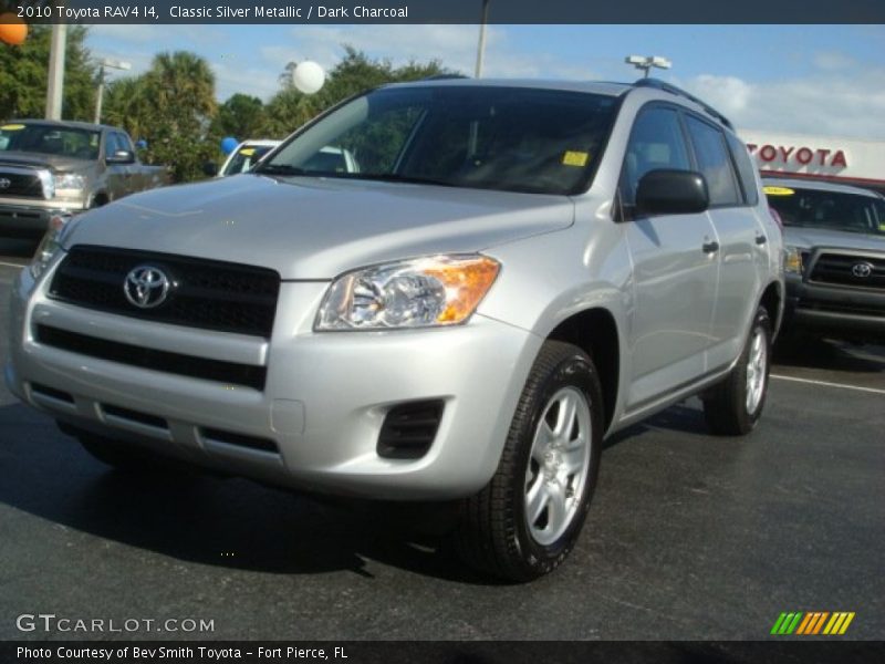 Classic Silver Metallic / Dark Charcoal 2010 Toyota RAV4 I4