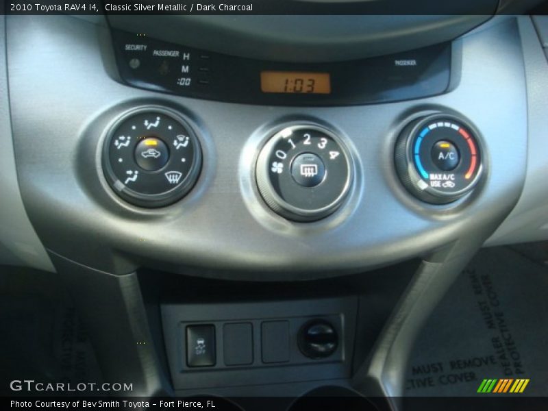 Classic Silver Metallic / Dark Charcoal 2010 Toyota RAV4 I4