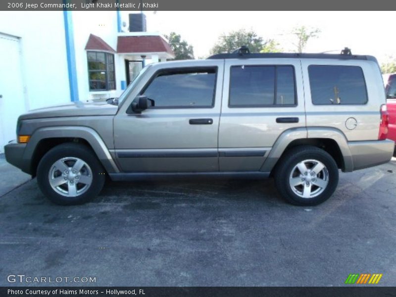 Light Khaki Metallic / Khaki 2006 Jeep Commander