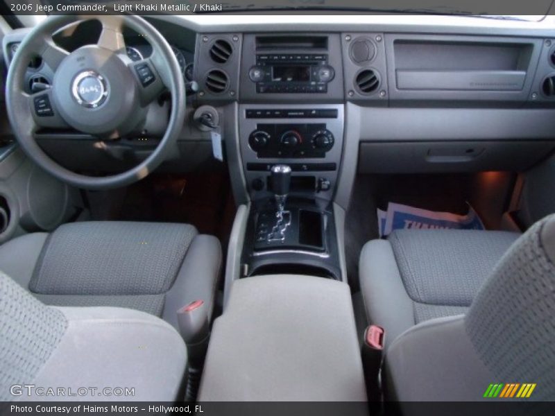 Light Khaki Metallic / Khaki 2006 Jeep Commander