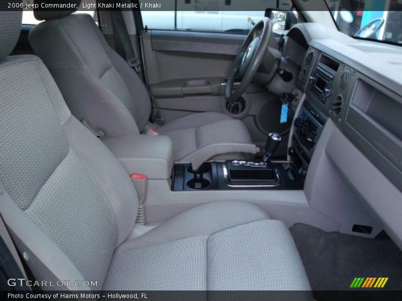 Light Khaki Metallic / Khaki 2006 Jeep Commander