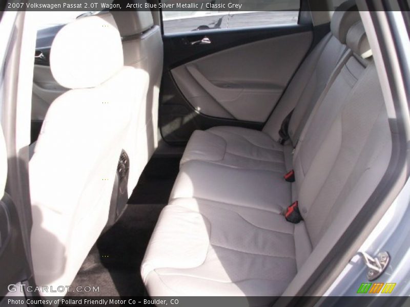 Arctic Blue Silver Metallic / Classic Grey 2007 Volkswagen Passat 2.0T Wagon