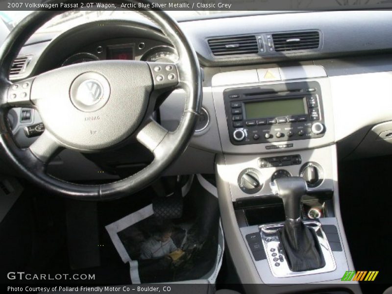 Arctic Blue Silver Metallic / Classic Grey 2007 Volkswagen Passat 2.0T Wagon