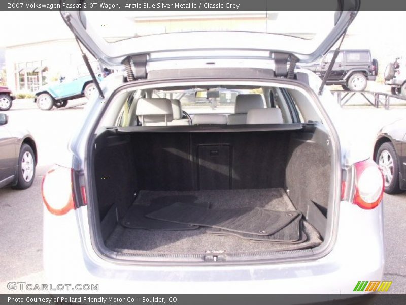 Arctic Blue Silver Metallic / Classic Grey 2007 Volkswagen Passat 2.0T Wagon
