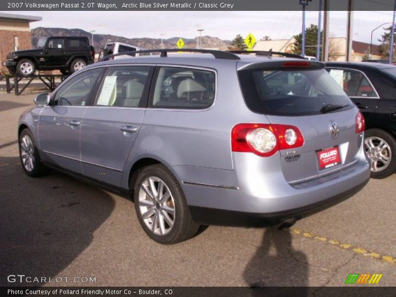Arctic Blue Silver Metallic / Classic Grey 2007 Volkswagen Passat 2.0T Wagon