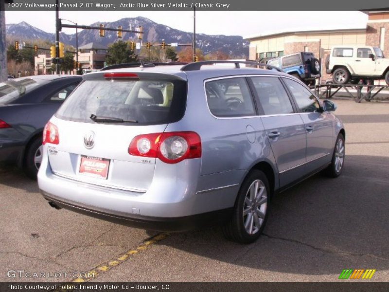 Arctic Blue Silver Metallic / Classic Grey 2007 Volkswagen Passat 2.0T Wagon