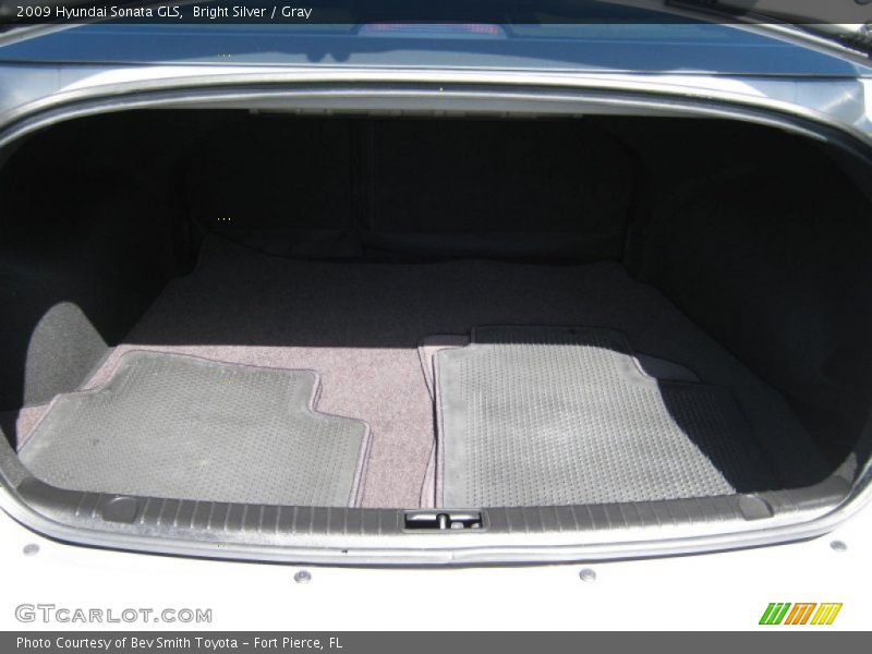 Bright Silver / Gray 2009 Hyundai Sonata GLS