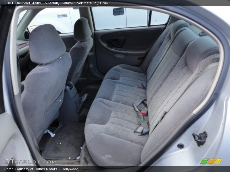 Galaxy Silver Metallic / Gray 2001 Chevrolet Malibu LS Sedan