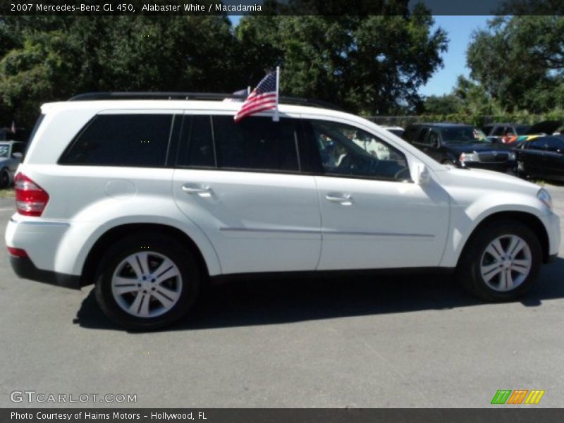 Alabaster White / Macadamia 2007 Mercedes-Benz GL 450