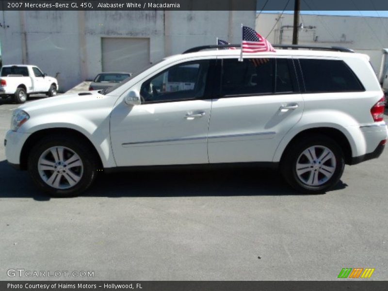 Alabaster White / Macadamia 2007 Mercedes-Benz GL 450