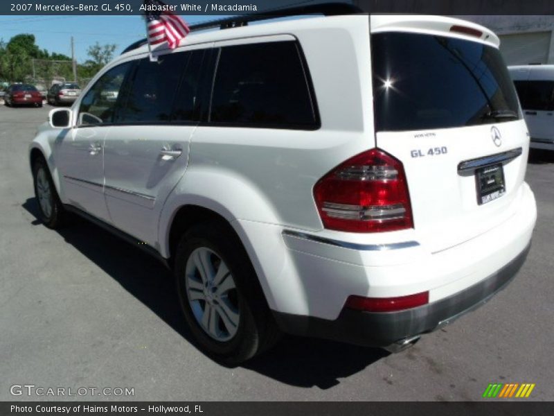 Alabaster White / Macadamia 2007 Mercedes-Benz GL 450
