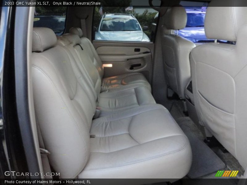 Onyx Black / Neutral/Shale 2003 GMC Yukon XL SLT