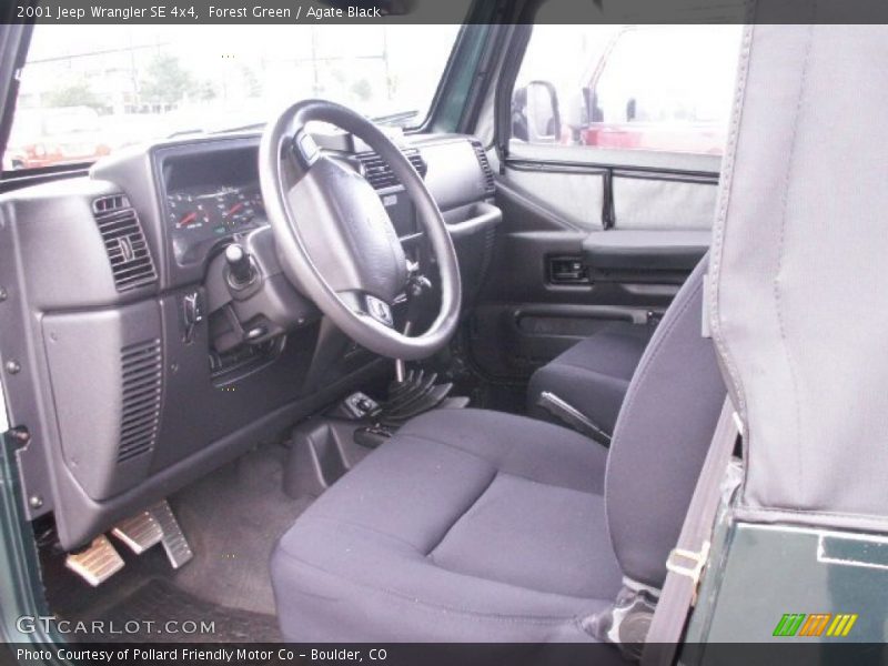 Forest Green / Agate Black 2001 Jeep Wrangler SE 4x4