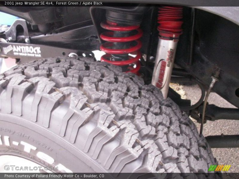 Forest Green / Agate Black 2001 Jeep Wrangler SE 4x4