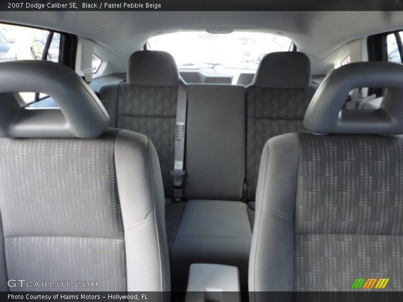 Black / Pastel Pebble Beige 2007 Dodge Caliber SE