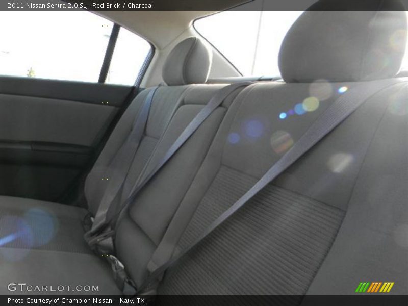 Red Brick / Charcoal 2011 Nissan Sentra 2.0 SL