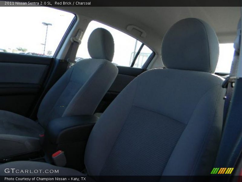 Red Brick / Charcoal 2011 Nissan Sentra 2.0 SL