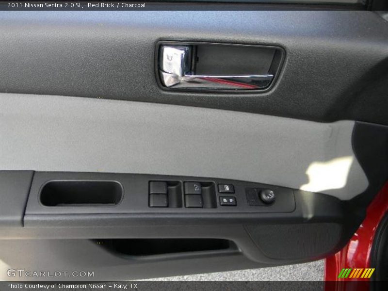 Red Brick / Charcoal 2011 Nissan Sentra 2.0 SL