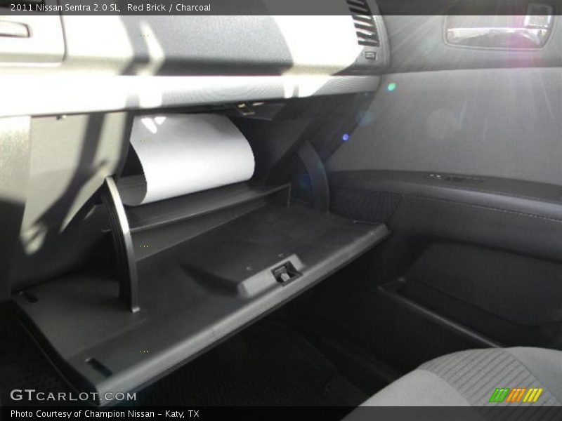 Red Brick / Charcoal 2011 Nissan Sentra 2.0 SL