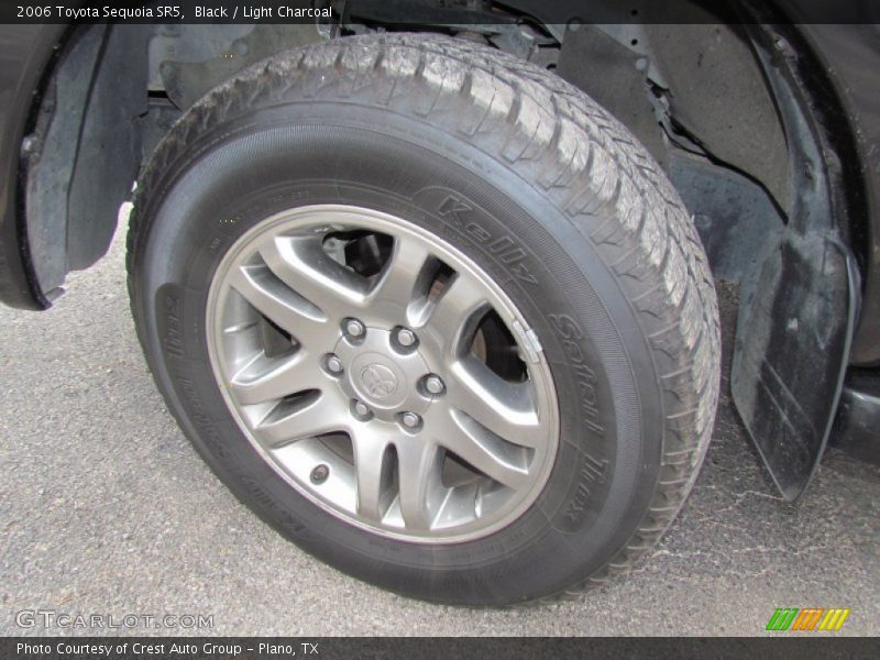 Black / Light Charcoal 2006 Toyota Sequoia SR5
