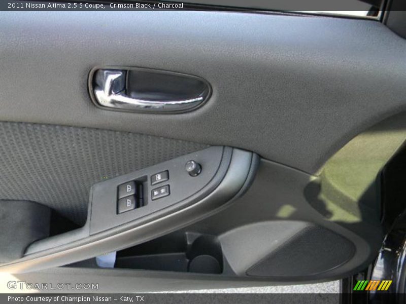 Crimson Black / Charcoal 2011 Nissan Altima 2.5 S Coupe