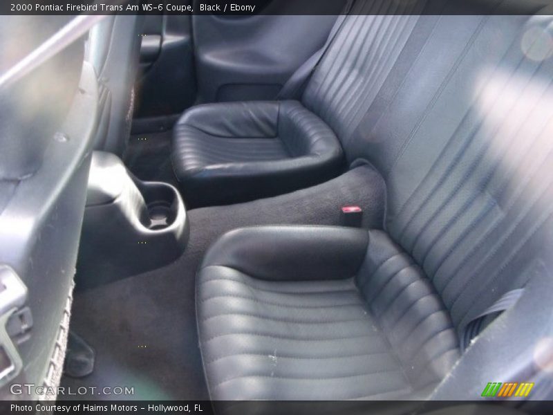 Black / Ebony 2000 Pontiac Firebird Trans Am WS-6 Coupe