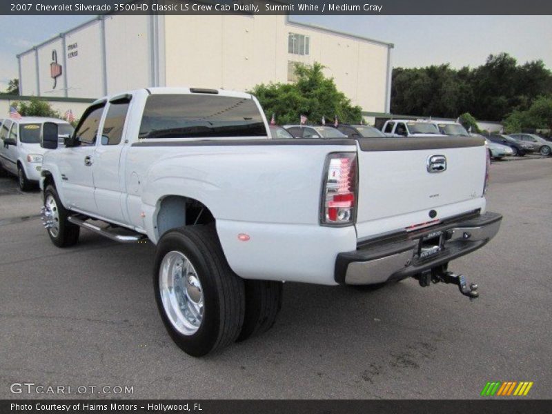 2007 Silverado 3500HD Classic LS Crew Cab Dually Summit White