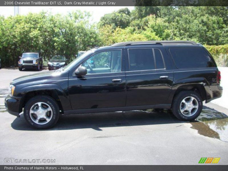 Dark Gray Metallic / Light Gray 2006 Chevrolet TrailBlazer EXT LS