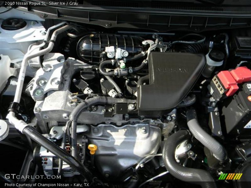Silver Ice / Gray 2010 Nissan Rogue SL