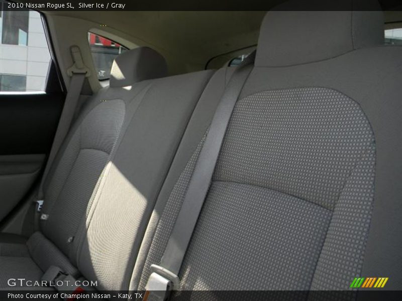 Silver Ice / Gray 2010 Nissan Rogue SL