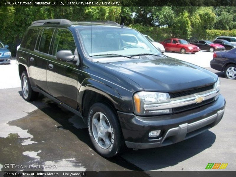 Dark Gray Metallic / Light Gray 2006 Chevrolet TrailBlazer EXT LS