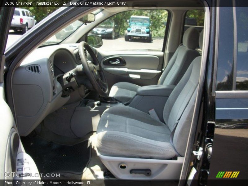 Dark Gray Metallic / Light Gray 2006 Chevrolet TrailBlazer EXT LS