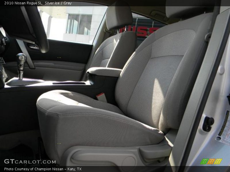 Silver Ice / Gray 2010 Nissan Rogue SL
