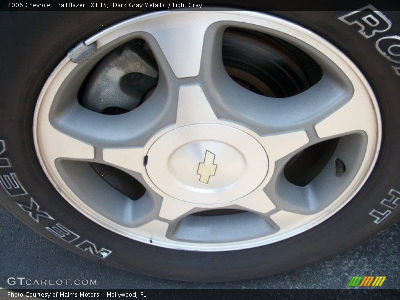 Dark Gray Metallic / Light Gray 2006 Chevrolet TrailBlazer EXT LS